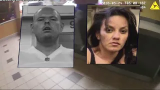 Couple accused of running over, robbing man as he left work