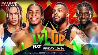 Bronco Nima & Lucien Price vs Bryson Montana & Oba Femi / Tag Team Match / Level Up #46 / WWE 2K22