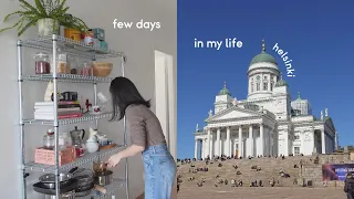 few days in my life | slow mornings, prepping balcony garden, cooking & spring days *Helsinki*