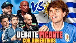 Uruguay vs argentina debate con var de copas y guillefutbol