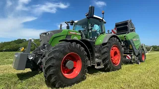 ITS FENDT!!!! Grassland Tractors and Balers, silage harvest 2023