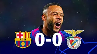 Barcelona vs Benfica [0-0], Champions League, Group Stage 21/22 - MATCH REVIEW