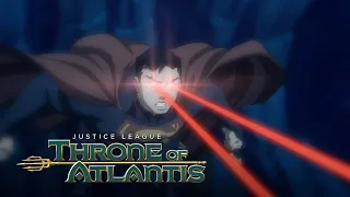 Aquaman saves Superman and The Justice League | Justice League: Throne of Atlantis