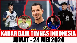 LUAR BIASA BIKIN BANGGA!! 8 BERITA TIMNAS HARI INI 🥉24/05/2024 👉🏿 Kabar Timnas Indonesia Terbaru🌍---