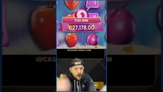 Sweet Bonanza Candyland BIG WIN by @casinosquaden7875  (SBW #2) #insanewin #shorts