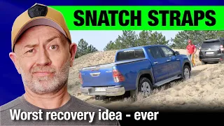 4WD snatch straps really suck: Here's why. | Auto Expert John Cadogan