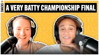 A Very Batty Championship Final | Snacks with Lynn Williams & Sam Mewis