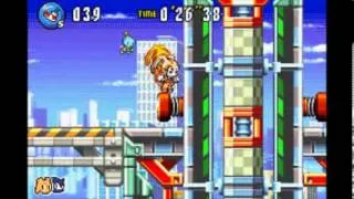 Sonic Advance 3 - Route 99 act 1 Speed Run 0:59:99 Cream and Sonic