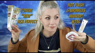 HOT FLASH & Wrinkles Makeup #136 - "New" Age Perfect from L'Oreal - bentlyk