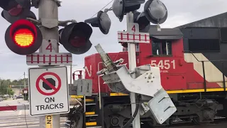 SD40-2WL!! CN 541 at Braid Street In New Westminster