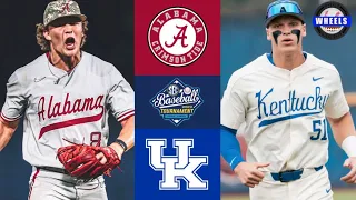 #9 Alabama vs #8 Kentucky | SEC Tournament Round 1 (Elimination Game) | 2023 College Baseball