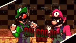 Fnf Mario Madness v2 -- OH GOD NO (Remix/FHMIX)