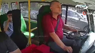 Водитель автобуса спас ребёнка в Турции!