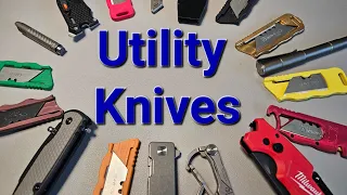 Top 10 Utility Knives (#EDC, Travel, Work Tools, and Kit items)