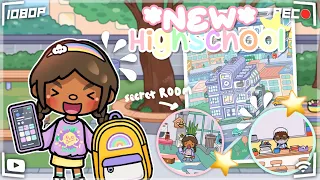 *NEW* OK STREET HIGH *OUT NOW* 📚🏫 || *VOICED* 🔊 || toca life world 🌍