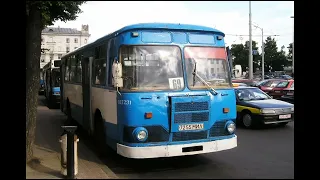 Ушедшие в историю ЛиАЗ-677-ЛиАЗ-677м, в Минске