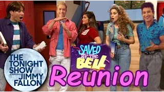 Saved By The Bell Reunion - Jimmy Fallon Zack Morris 2015