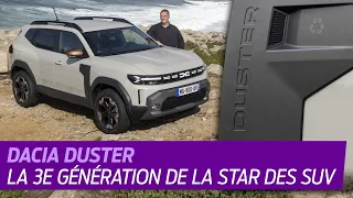 Nouveau Dacia DUSTER (2024). A bord du SUV star de 3e génération