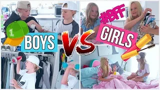 BOYS VS GIRLS BFF MORGENROUTINE SCHULE MaVie Back to school