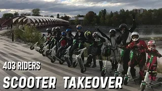 SCOOTER TAKEOVER [PT. 1]