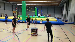 Wackitball meets Bossaball