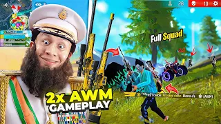 2x Awm Gameplay in Grandmaster Top 1 Lobby 😱 Tonde Gamer - Free Fire Max