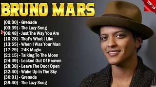 Bruno Mars Top Hits 2024 Collection - Top Pop Songs Playlist Ever