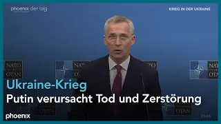 Jens Stoltenberg zur Vorschau auf den NATO-Sondergipfel am Donnerstag