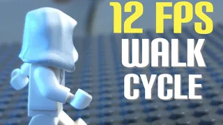 SMOOTH 12 FPS Walk cycle tutorial (LEGO stop motion)