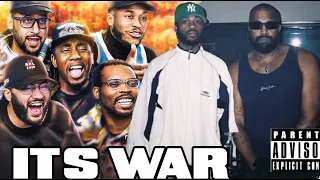 HIP HOP WAR! Kanye West - Like That Remix (J. Cole & Drake Diss) Reaction