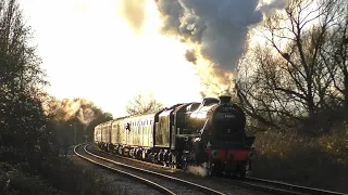 Black Five on the Fenman - 44871 at the Nene Valley Railway