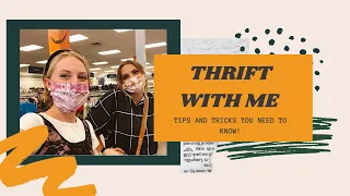 THRIFT WITH ME | The most important thrift tips and tricks to know before thrifting! |