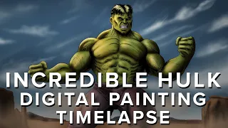 The Incredible Hulk | Digital Painting Timelapse