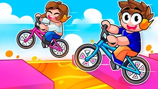 DESAFIO IMPOSSÍVEL de BICICLETA no ROBLOX!