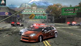 Fiat Punto - Need For Speed Most Wanted | Epic Police Chase!