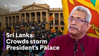 Revolution in Sri Lanka: President Rajapaksa flees as protestors storm his palace