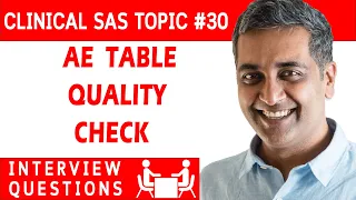 Clinical SAS Interview question 30 - ADVERSE EVENT TABLE QUALITY CHECK