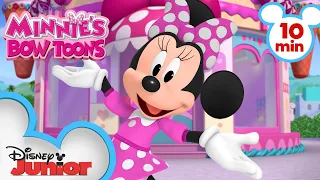 Minnie's Bow-Toons! | 10 Minute Compilation | Party Palace Pals | @disneyjunior