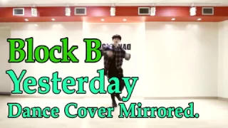 블락비(Block B) - Yesterday 안무 거울모드 Dance Cover(mirror) 방송댄스학원 댄스조아