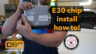 How To Install A Chip OBD1 BMW | M20 Stroker Sssquid Chip!
