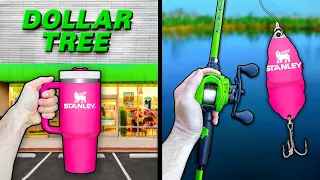 Dollar Store Items Fishing Challenge