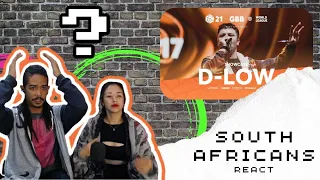 Your favorite SOUTH AFRICANS react - D-Low | GBB 2021 Judge Showcase