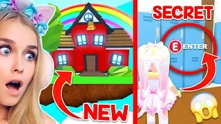 We Found A *NEW* SECRET HIDDEN LOCATION In The SCHOOL In Adopt Me.. (Roblox)