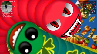 🐍WORMATE ZONE.IO | Rắn Săn Mồi #260 BIGGEST SNAKE | Epic Worms Zone Best Gameplay | Wahono Chanel15