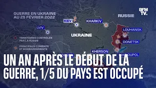 Guerre un UKRAINE ** 1 AN DÉJÀ **