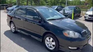 2007 Toyota Corolla Sport (A4) 4dr Sedan