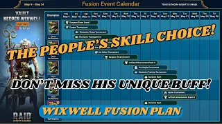 Vault Keeper Wixwell Fusion Plan! | Fusions | RAID: Shadow Legends