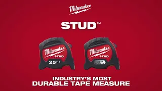 Milwaukee® STUD™ Tape Measures