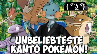 Top 10 UNBELIEBTESTE Kanto Pokémon! - RGE & Juan