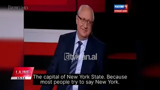 Tv Klan - Gazetari i i Putin sulmon Shqipërinë në televizionin shtetëror | Lajme News